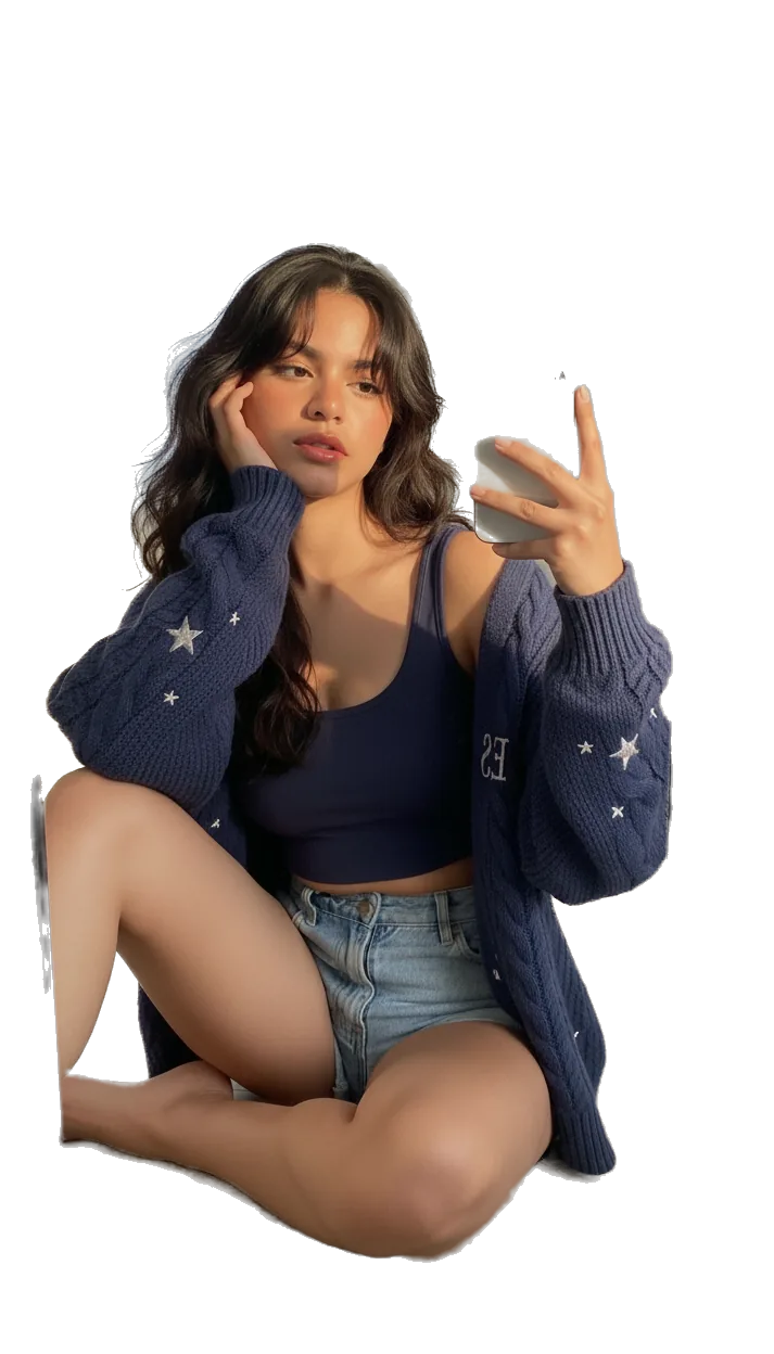 Seu retrato com fundo Pastel Pink